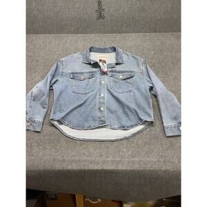 Edited by Remi Bader Size XL Women's Denim Blue Jean Top